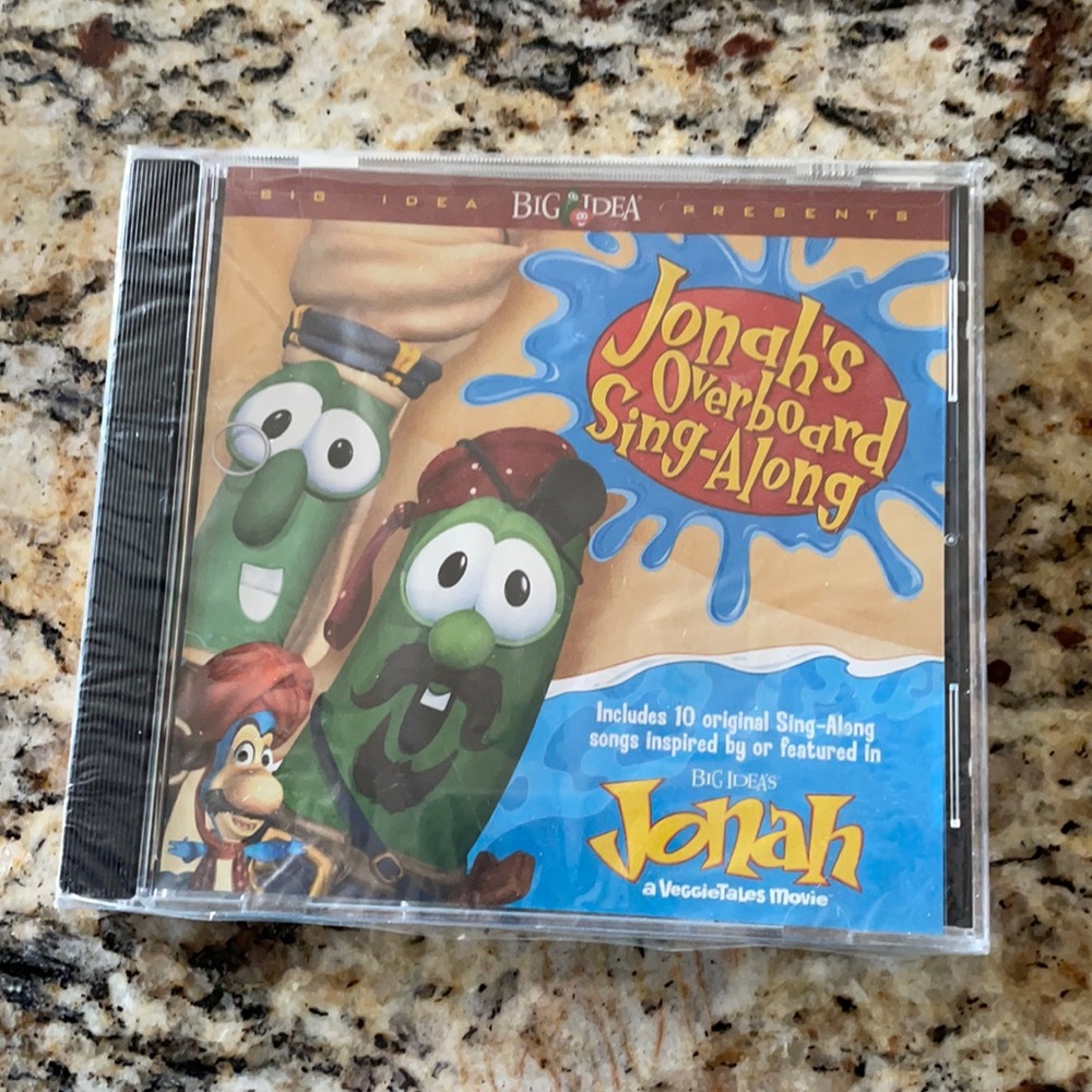 VeggieTales Jonah’s Overboard Sing-a-long CD